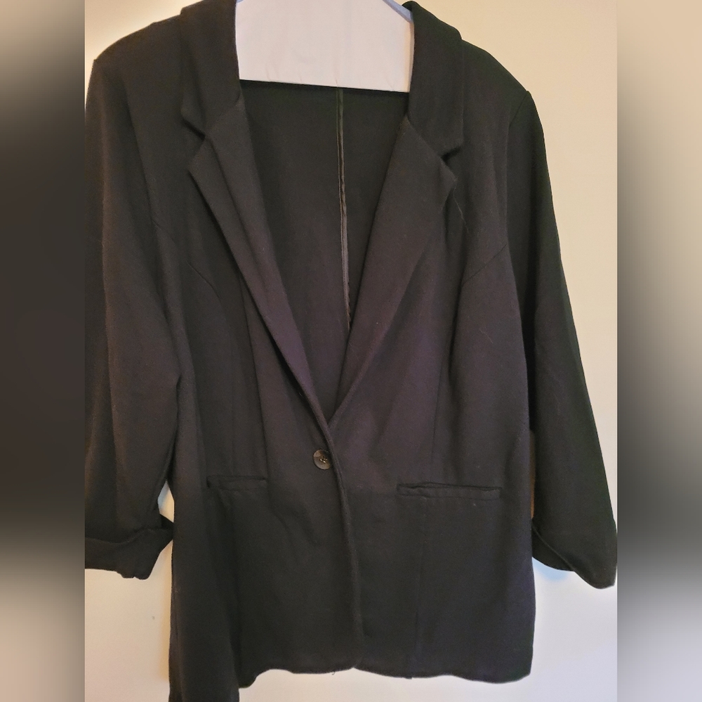 Black Cato Blazer